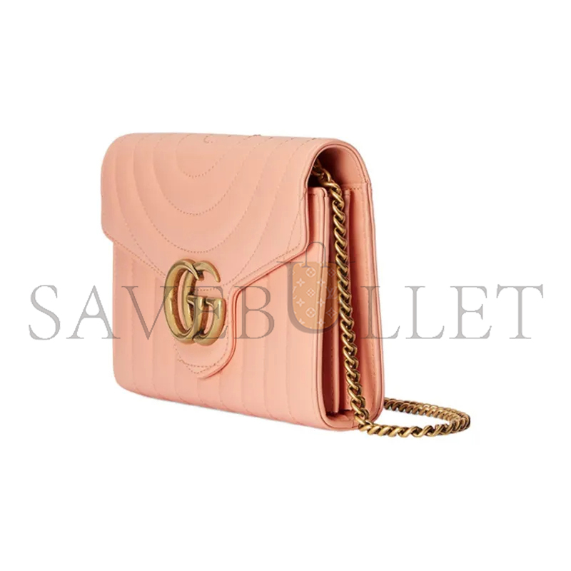 GUCCI GG MARMONT WALLET ON CHAIN 474575 (20*13*6cm)